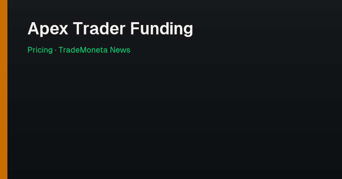 Apex Trader Funding — Pricing